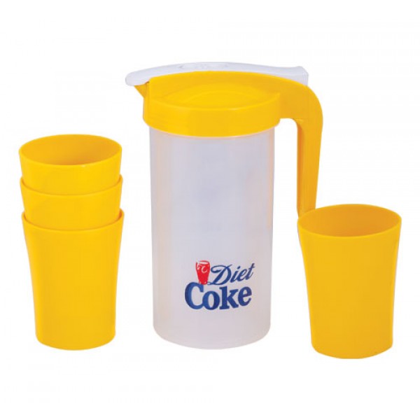 Jug with 4 Glasses( 1 Ltr.)